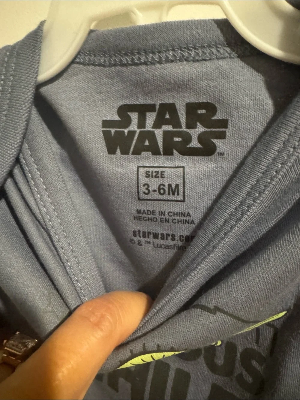 Star Wars Grogu Curious Child Long-Sleeve 3 -Piece Bodysuit